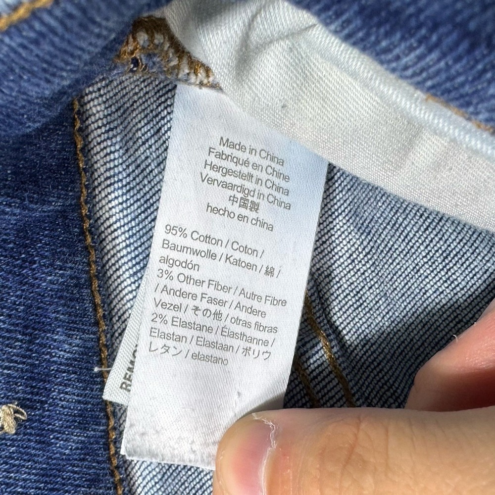 Madewell Jeans Womens 26 Blue Denim Cali Demi-Boot Bootcut Mid Rise Meas 25x24.5 - Picture 9 of 15